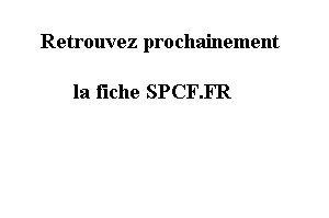 SPCF.FR : Fiche des sites du réseau international des ordinateurs répertoriés pour la biologie